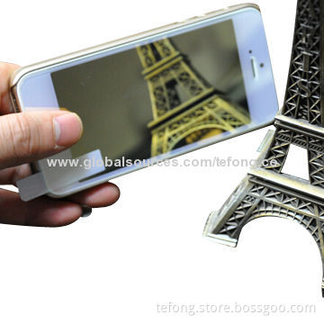 Colorful Mirror Mobile Phone Screen Protector, 5 Colors Available, 0.33mm Thickness